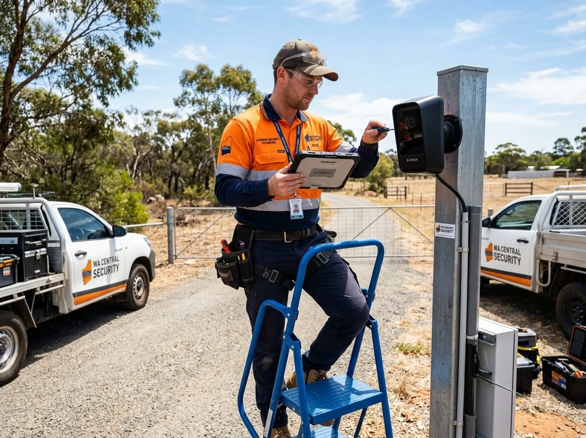 ANPR Number Plate Recognition Camera Installation in Perth