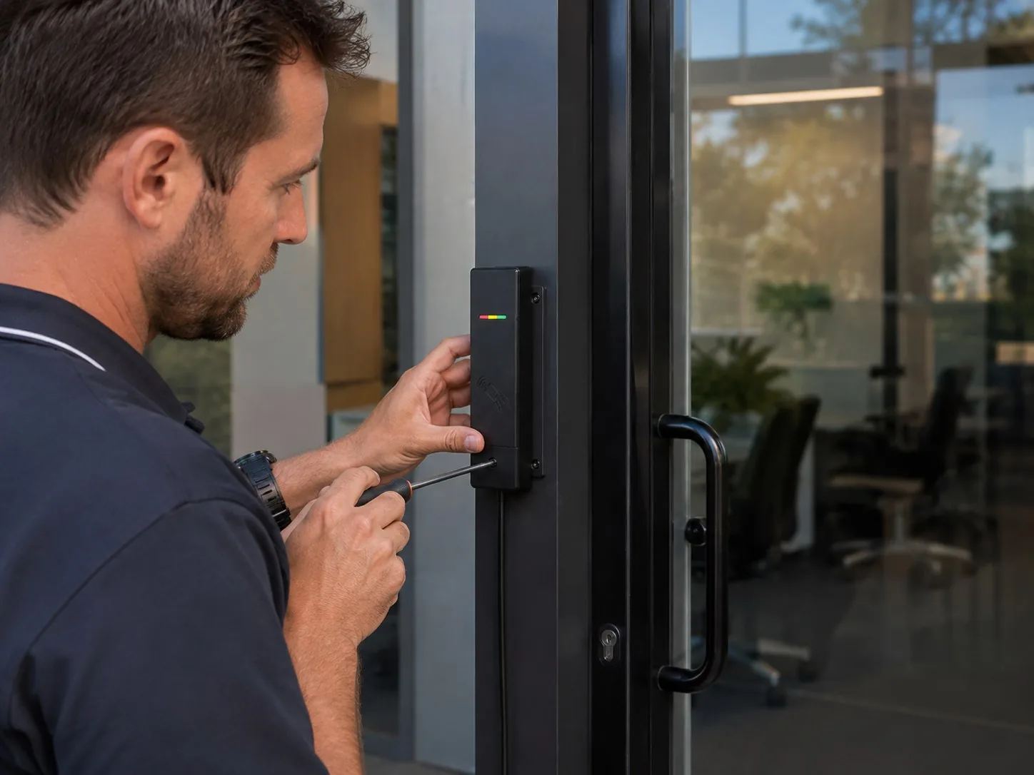 Multi-Tech RFID Card & Keyfob Reader - Professional Installation