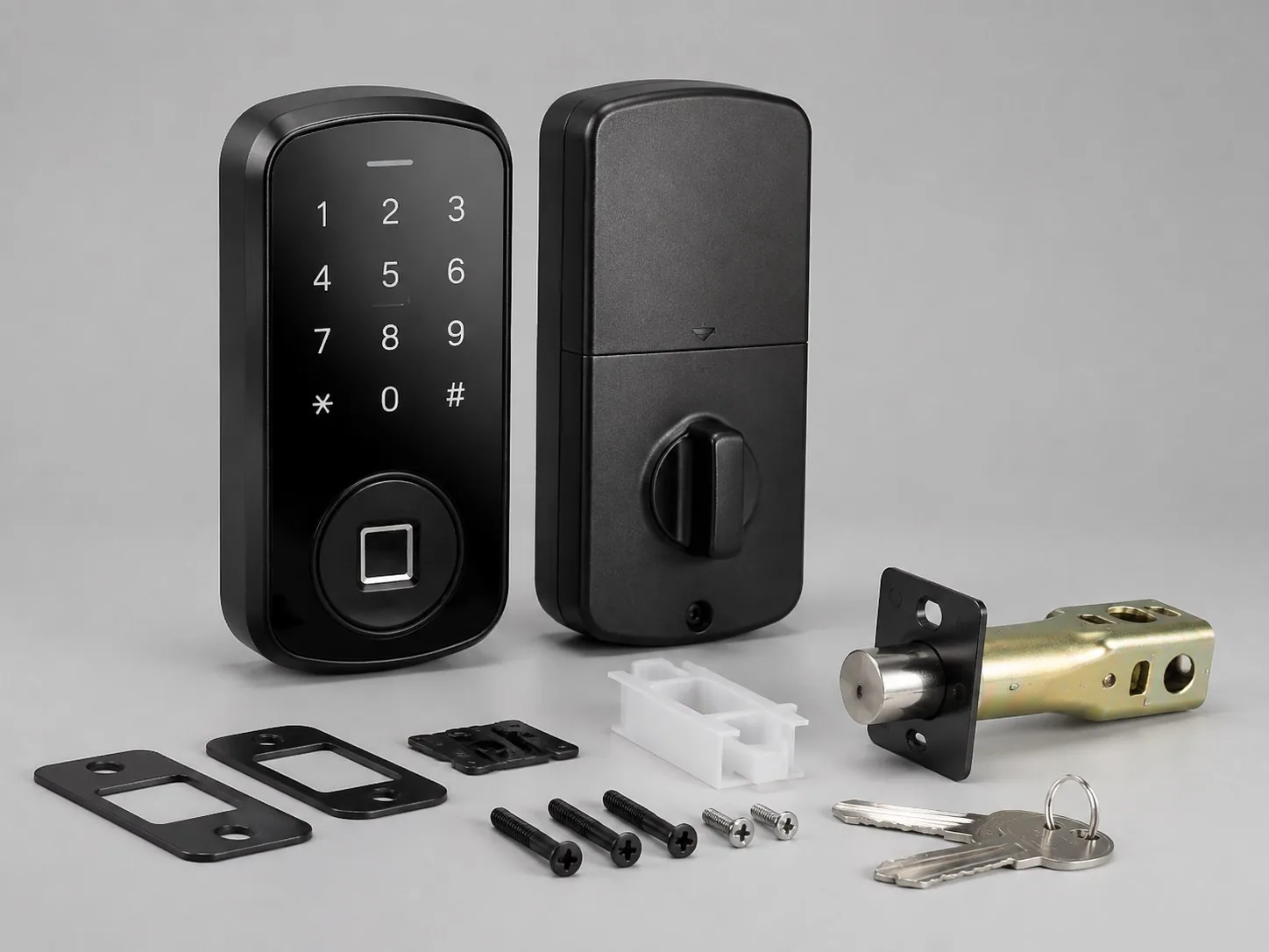 Biometric Smart Deadbolt with Keypad