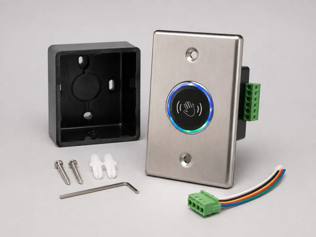 Touchless Wave-to-Exit Infrared Sensor - Product view