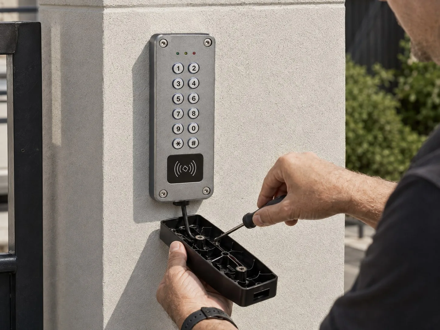 Waterproof Vandal Standalone Keypad - Professional Installation