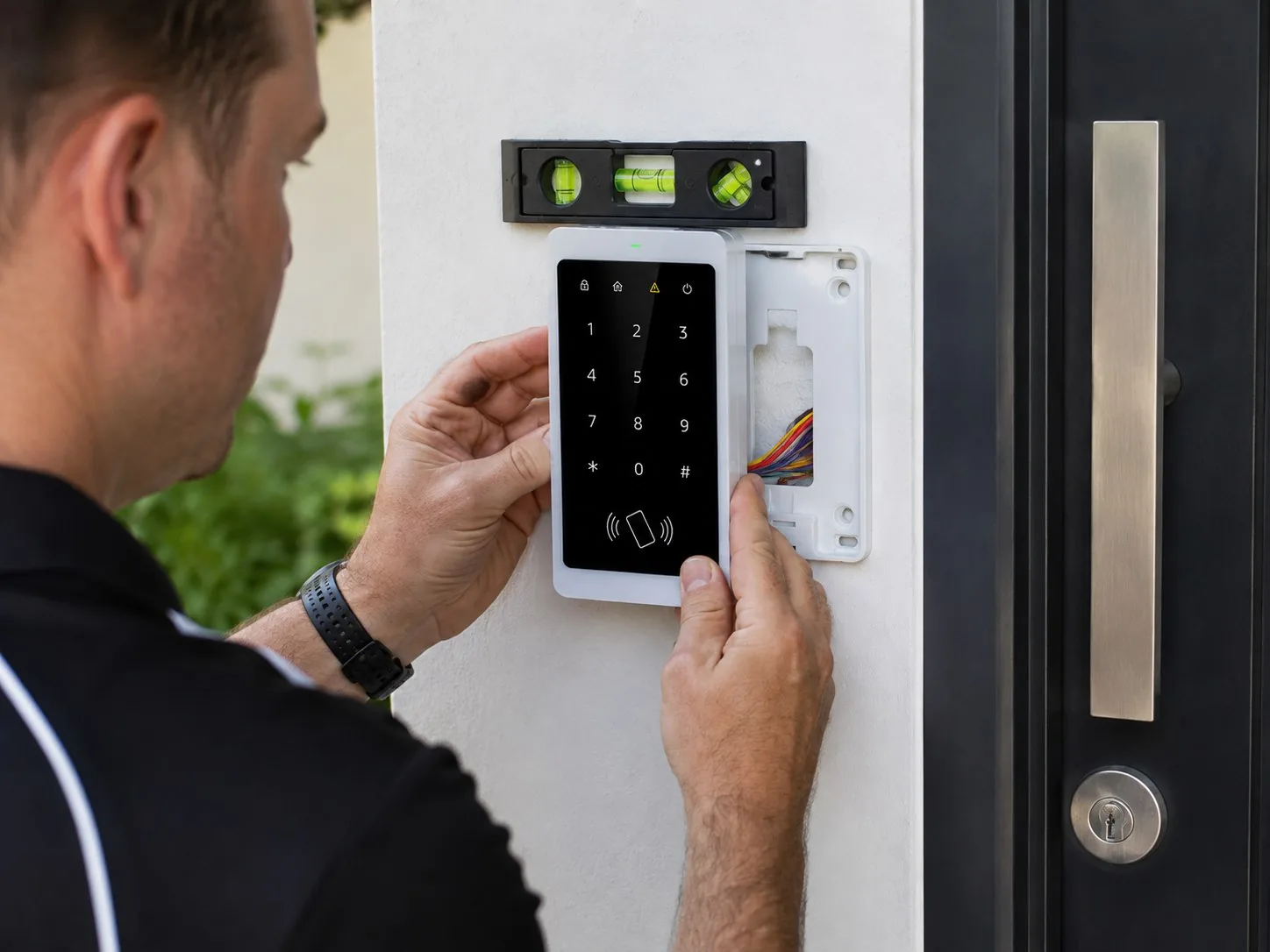 Wireless Touch Numeric Keypad & RFID - Professional Installation