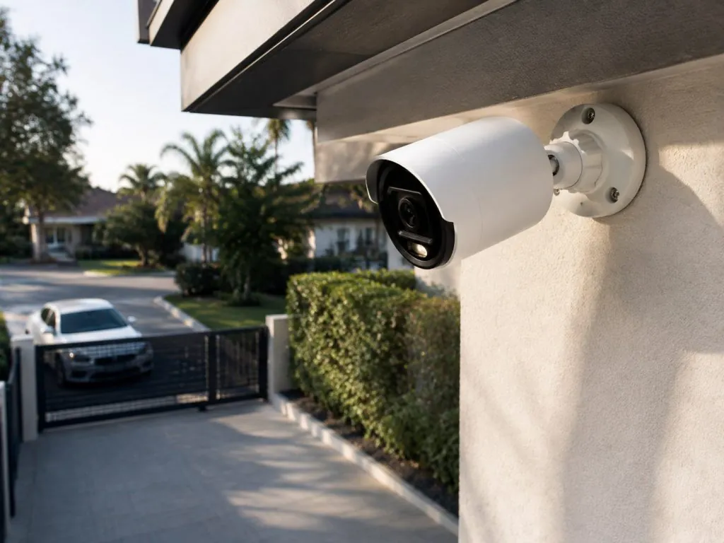 Hikvision 4K AcuSense Bullet Camera In Use