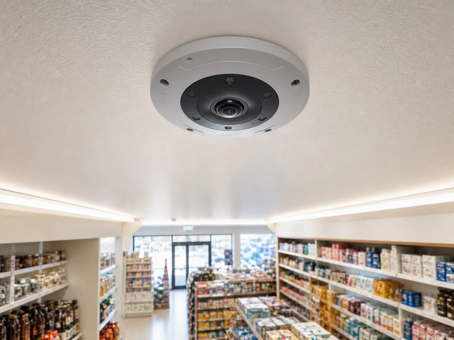 360° Panoramic 12MP Fisheye Camera - Installed and In Use
