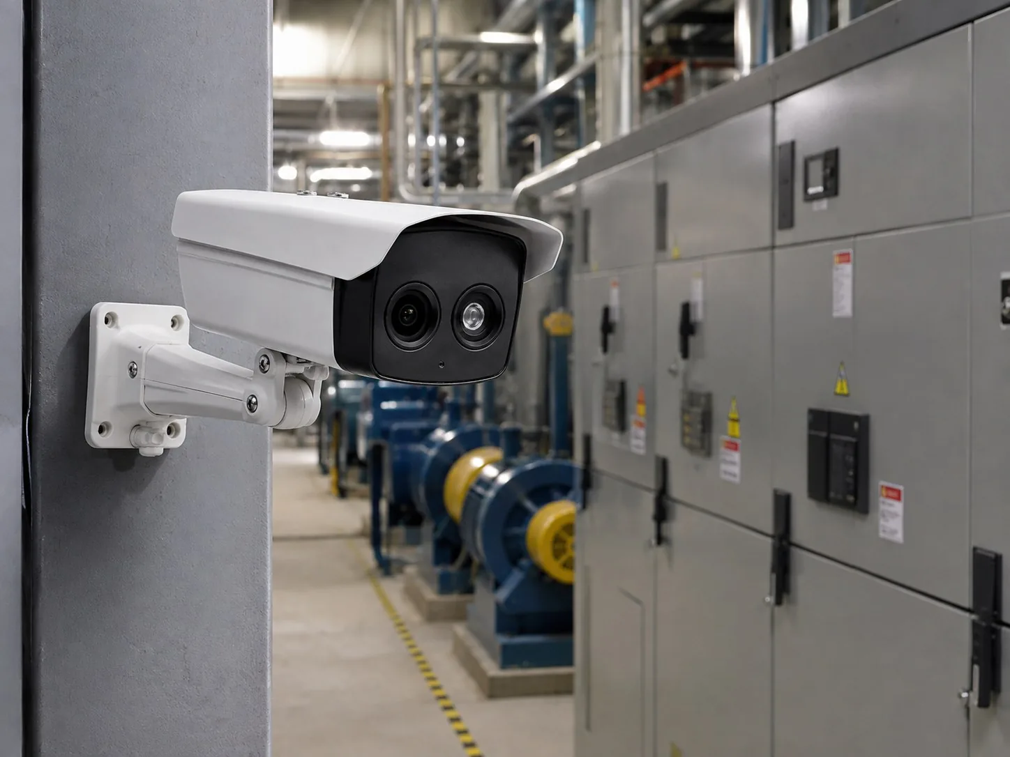 Thermal & Optical Bi-Spectrum Bullet - Installed and In Use