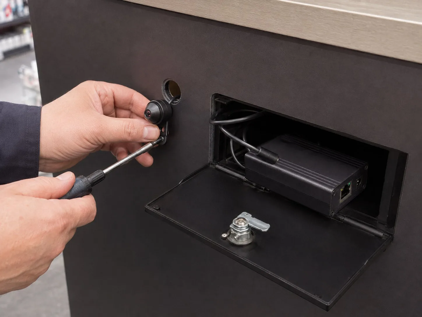 Covert Pinhole Modular Micro Camera - Professional Installation