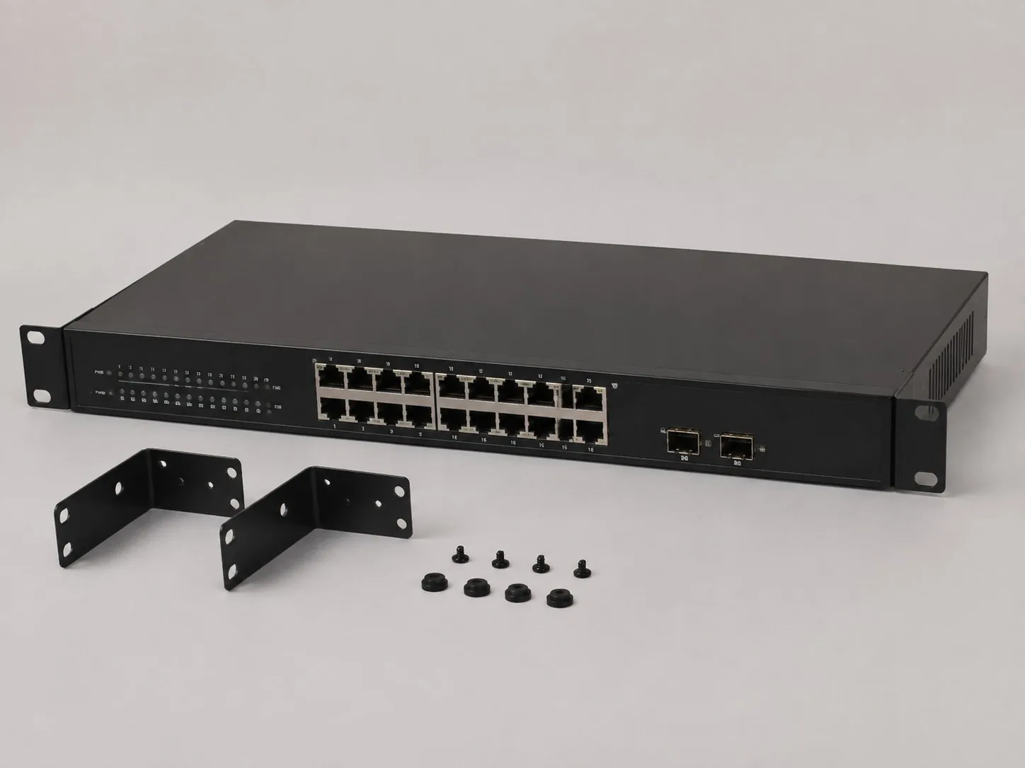 16-Port Gigabit High-Power PoE+ Switch