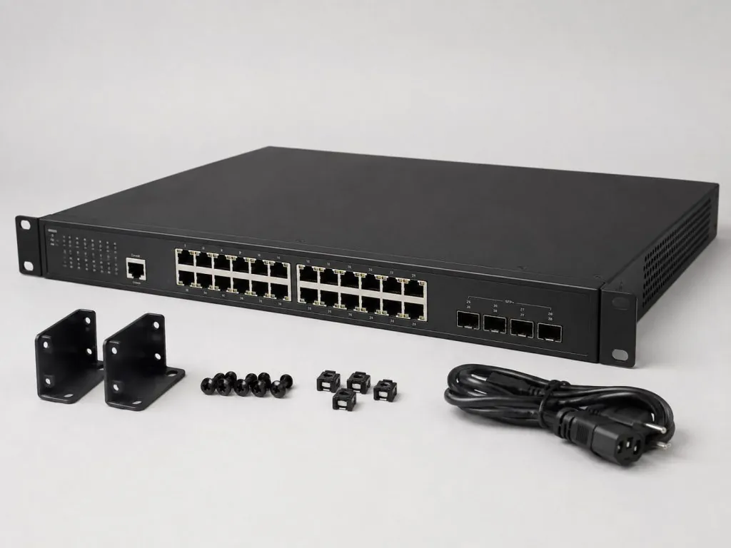 24-Port Gigabit Enterprise PoE+ Switch - Product view
