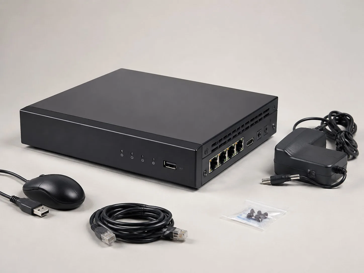 4-Channel Compact Home & Office PoE NVR