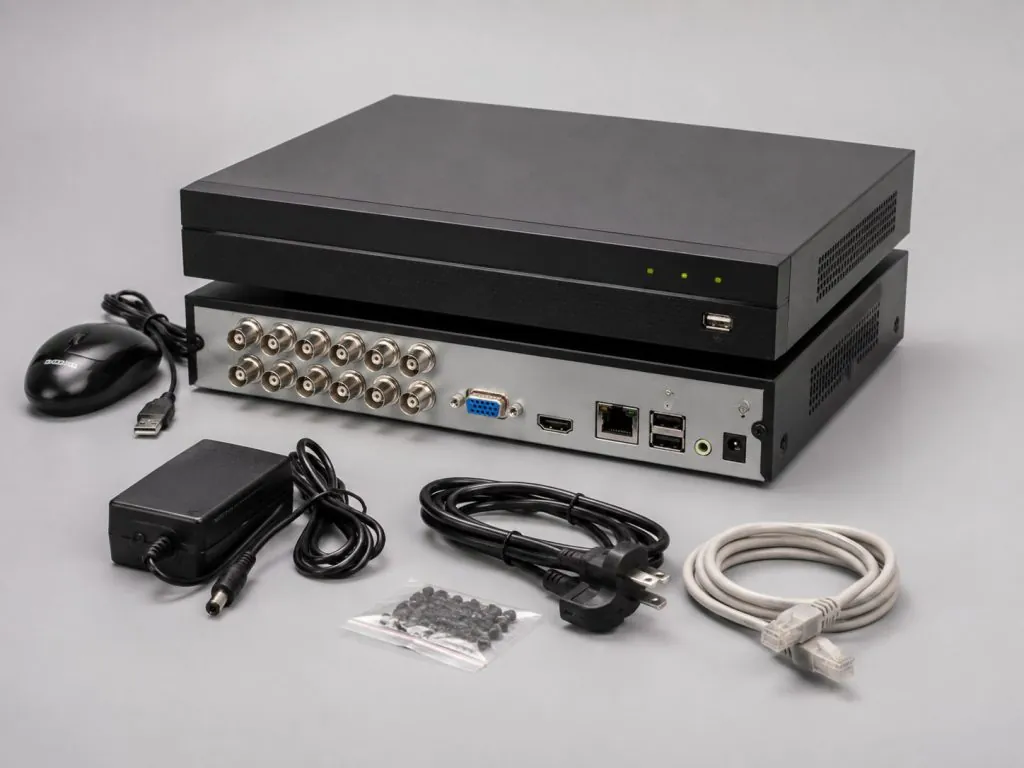 8-Channel 5MP Hybrid XVR / DVR - Product view