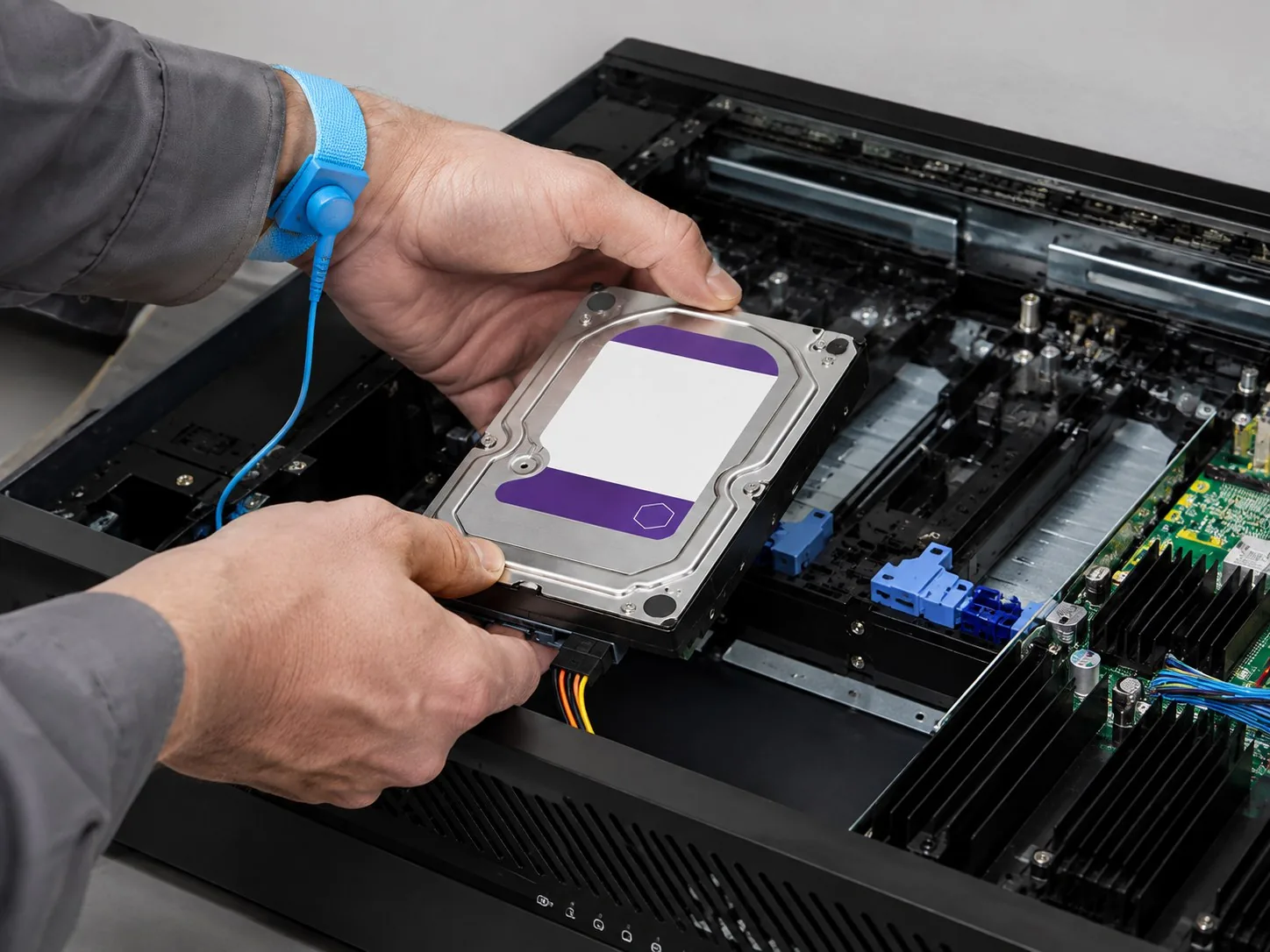 Western Digital Purple 8TB Surveillance HDD - Professional Installation