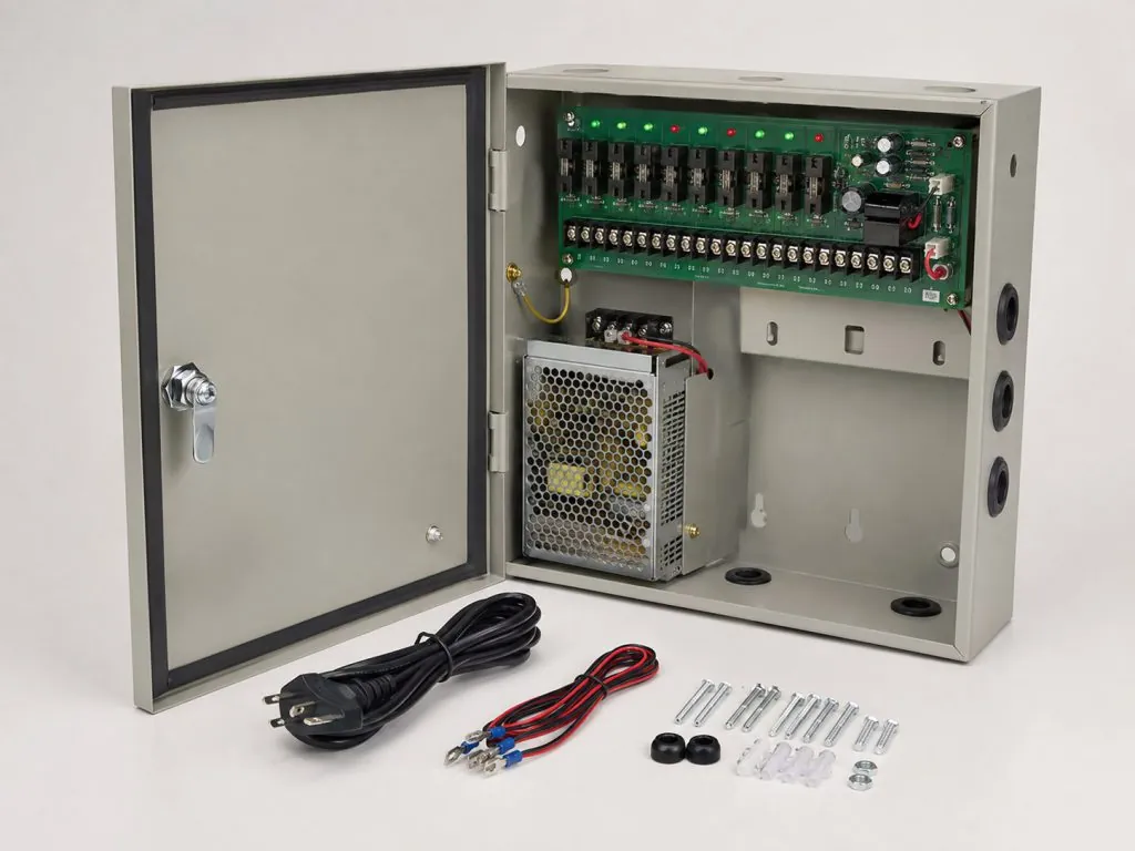 12V 5A Regulated CCTV Power Supply Box - Product view