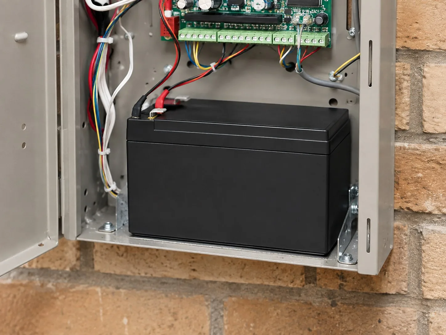 12V 7Ah Sealed Lead-Acid Backup Battery - Professional Installation