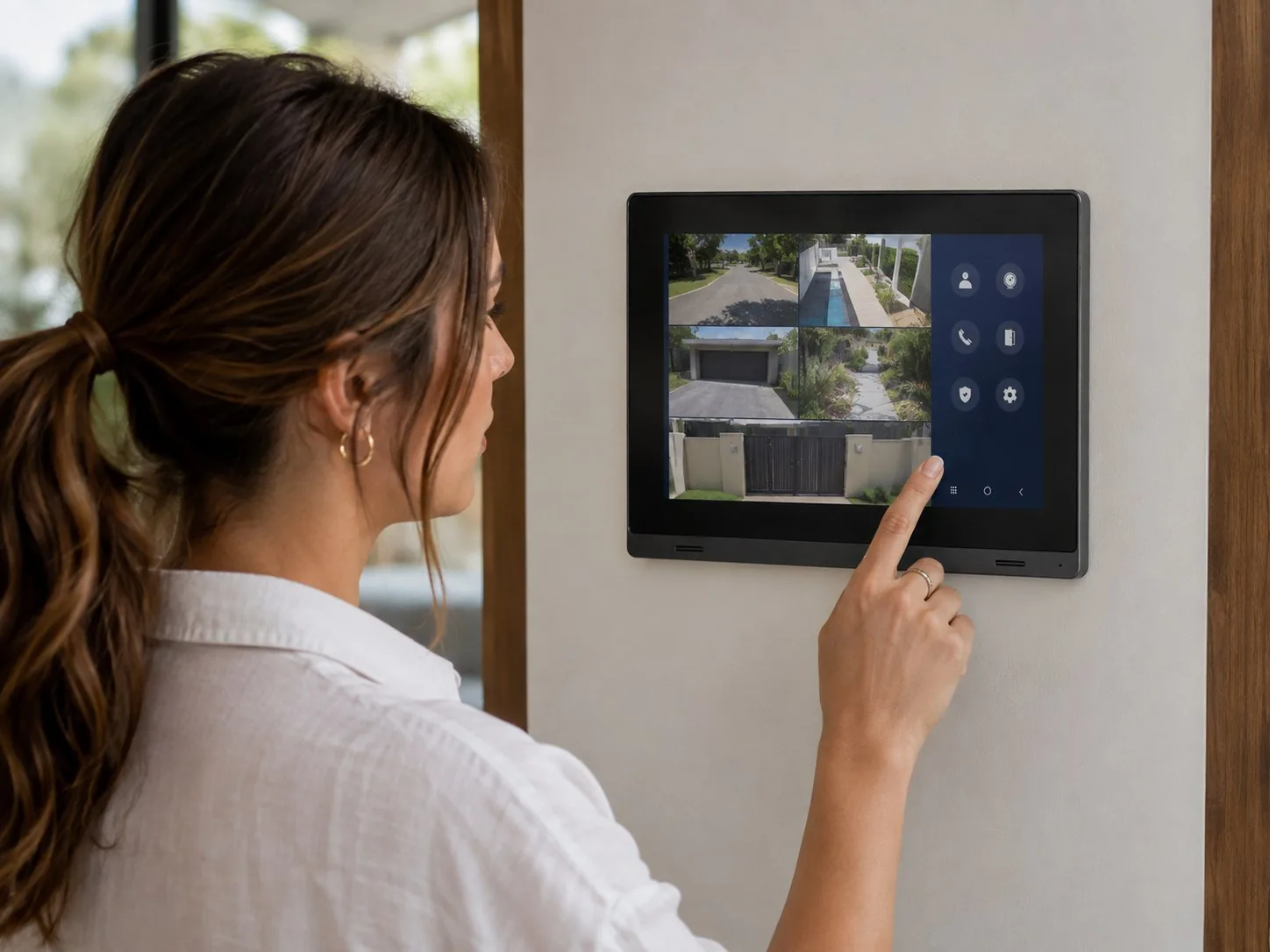 10" Frameless Glass Master Monitor - Professional Installation