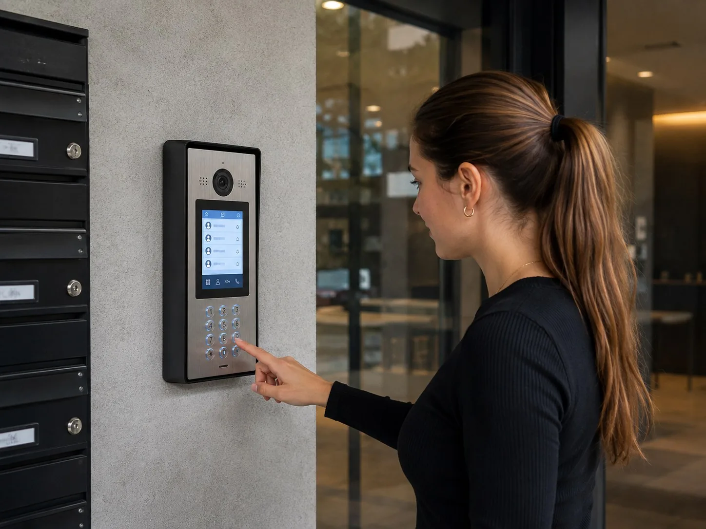 Multi-Tenant Apartment Directory Intercom - Professional Installation