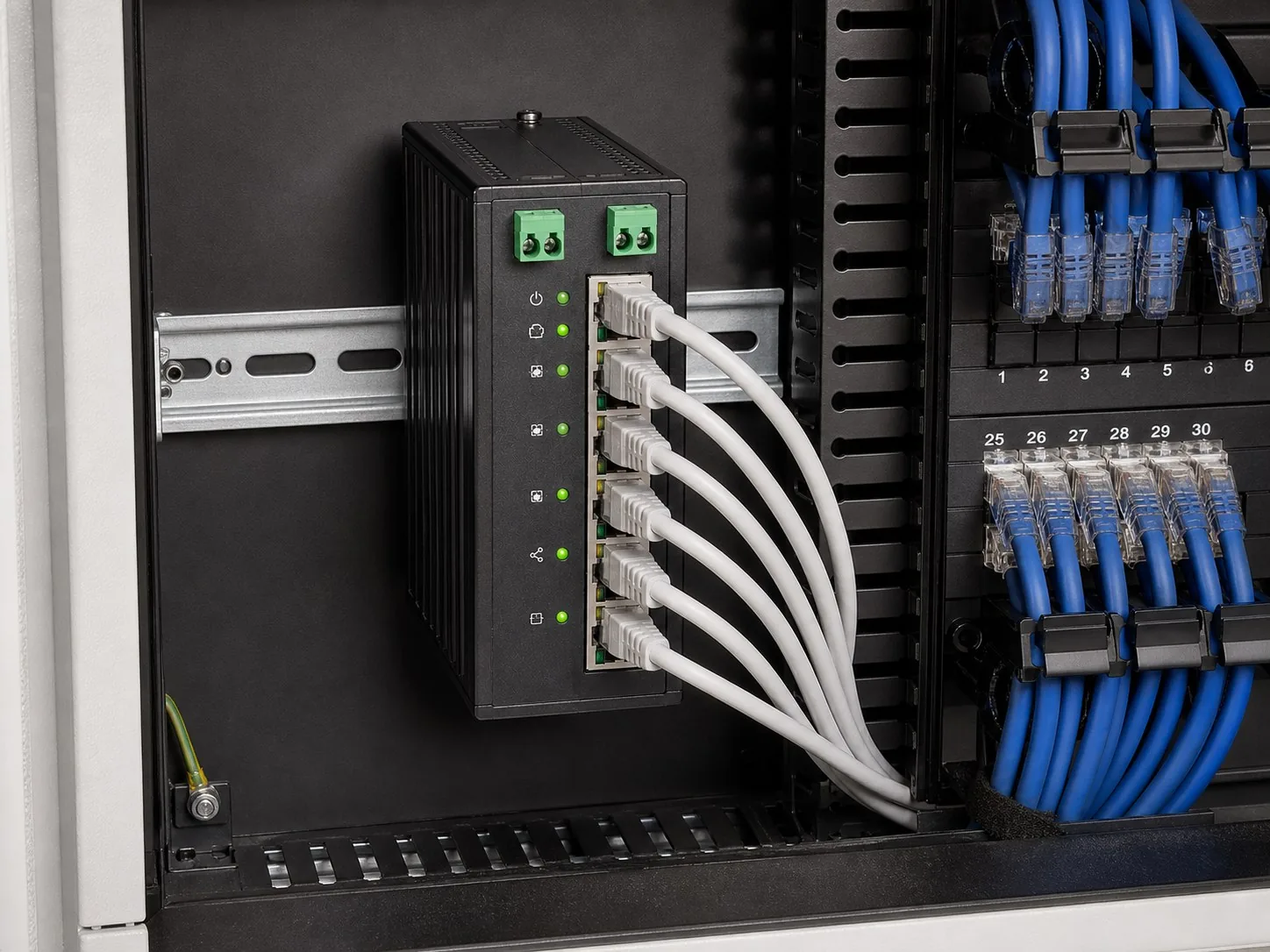 PoE Intercom Distribution Switch Hub - Professional Installation