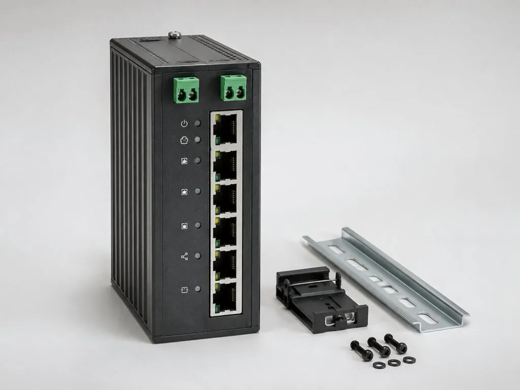PoE Intercom Distribution Switch Hub - Product view