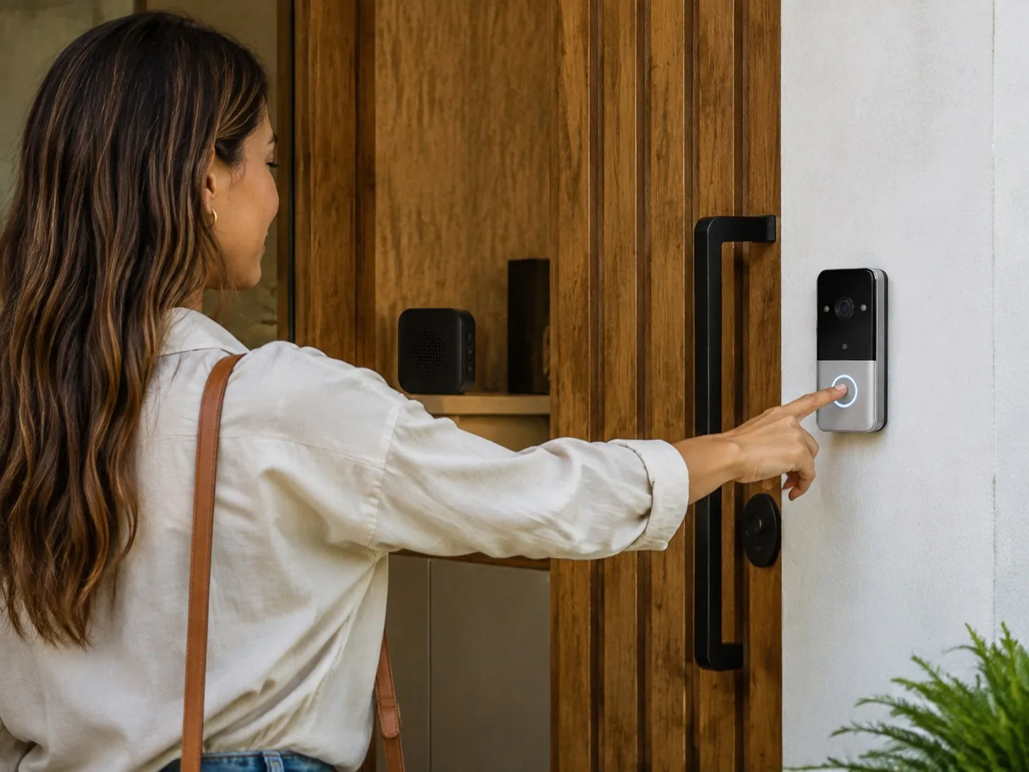 Smart Wireless 2K WiFi Video Doorbell - Professional Installation